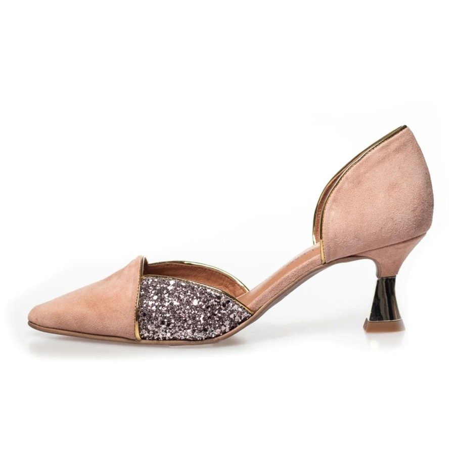 Tilbehor TP Kjoler | Paris - Copenhagen Shoes - Glitter Nude Multi