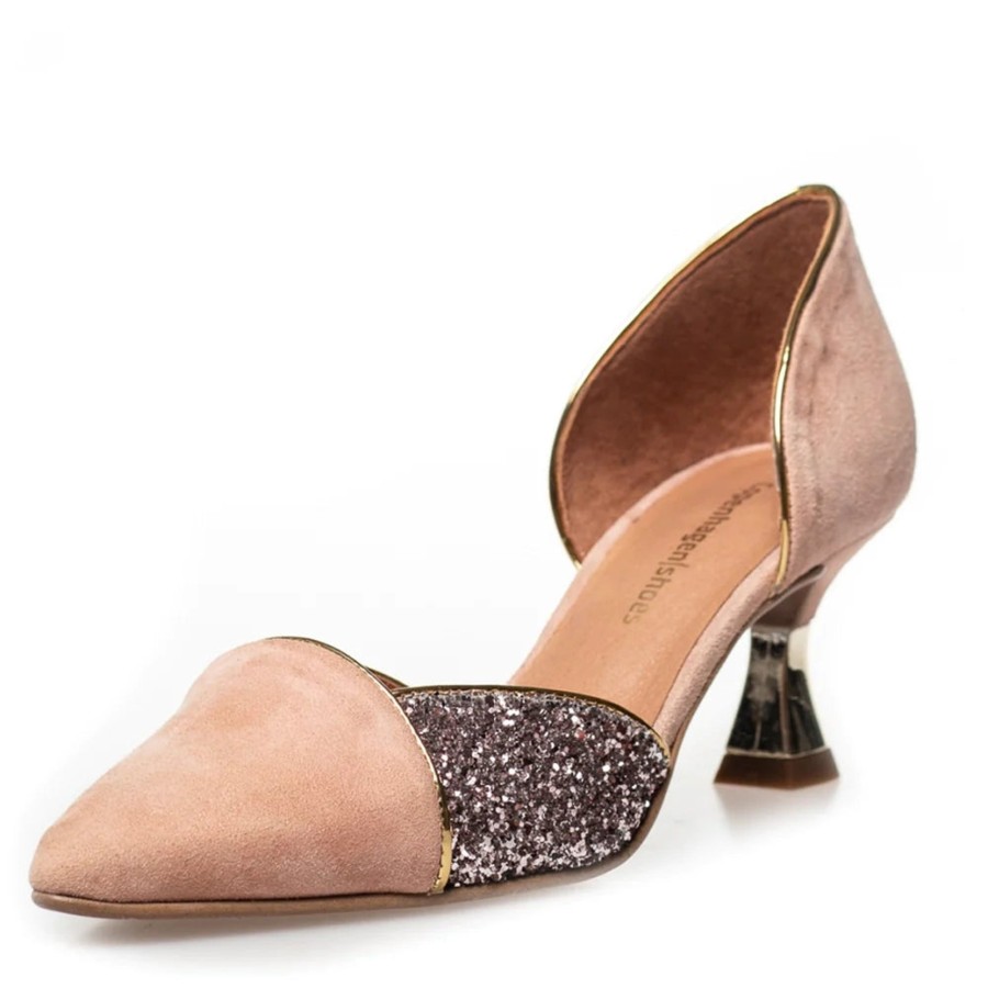 Tilbehor TP Kjoler | Paris - Copenhagen Shoes - Glitter Nude Multi