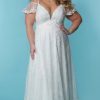 Plus Size Kjoler TP Kjoler | Plus Size Brudekjole Lizzy