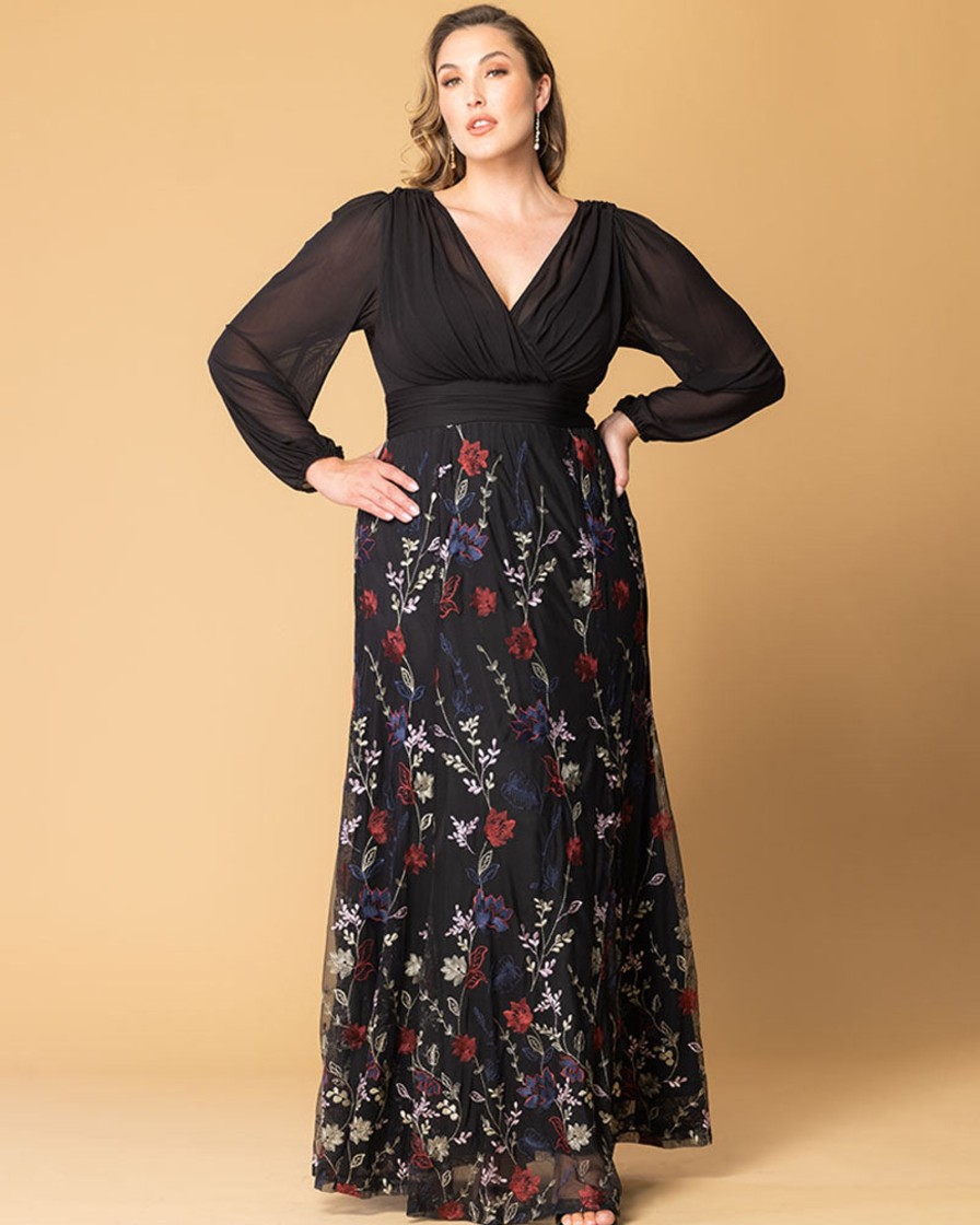 Kjoler TP Kjoler | Plus Size Festkjole Isabella