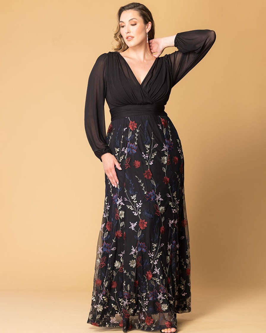 Kjoler TP Kjoler | Plus Size Festkjole Isabella