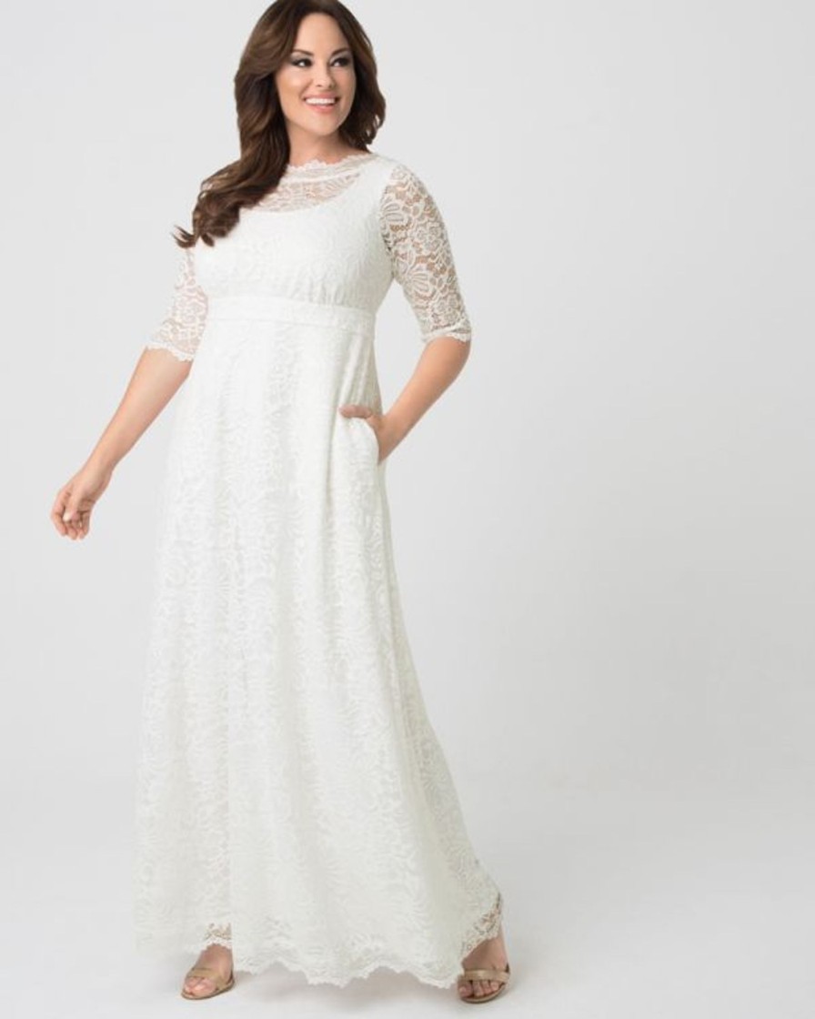 Plus Size Kjoler TP Kjoler | Plus Size Brudekjole Serenity Wedding