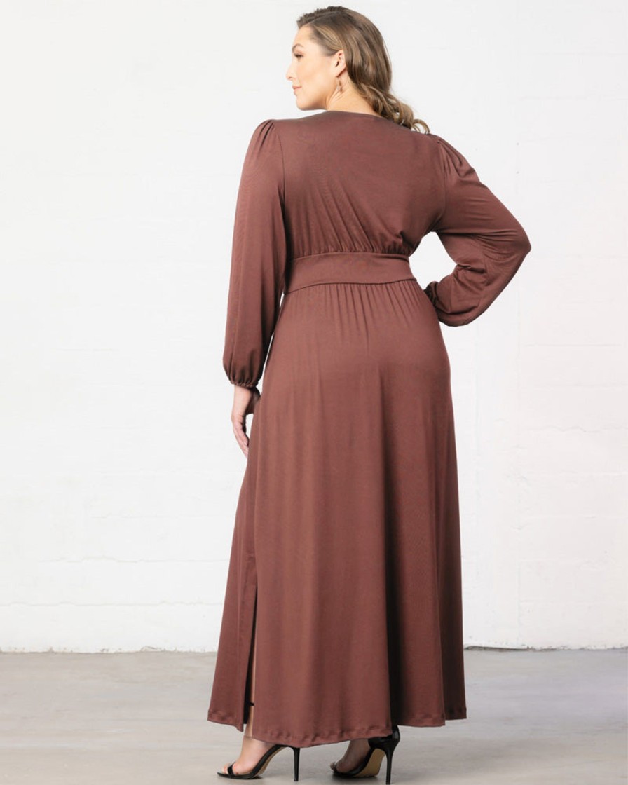 Plus Size Kjoler TP Kjoler | Kelsey Plus Size Maxi Kjole