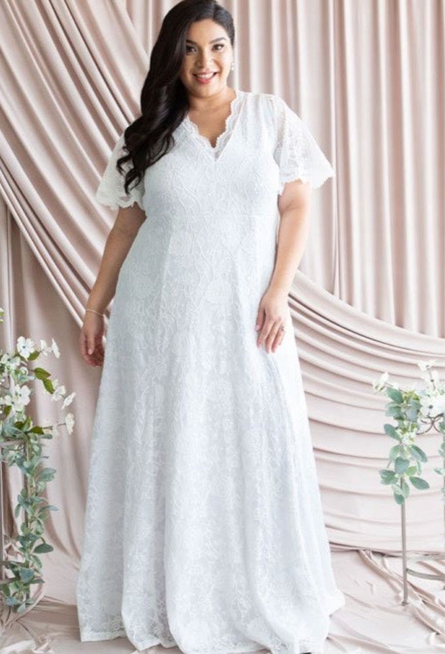 Brud TP Kjoler | Plussize Brudekjole Wedding Bliss