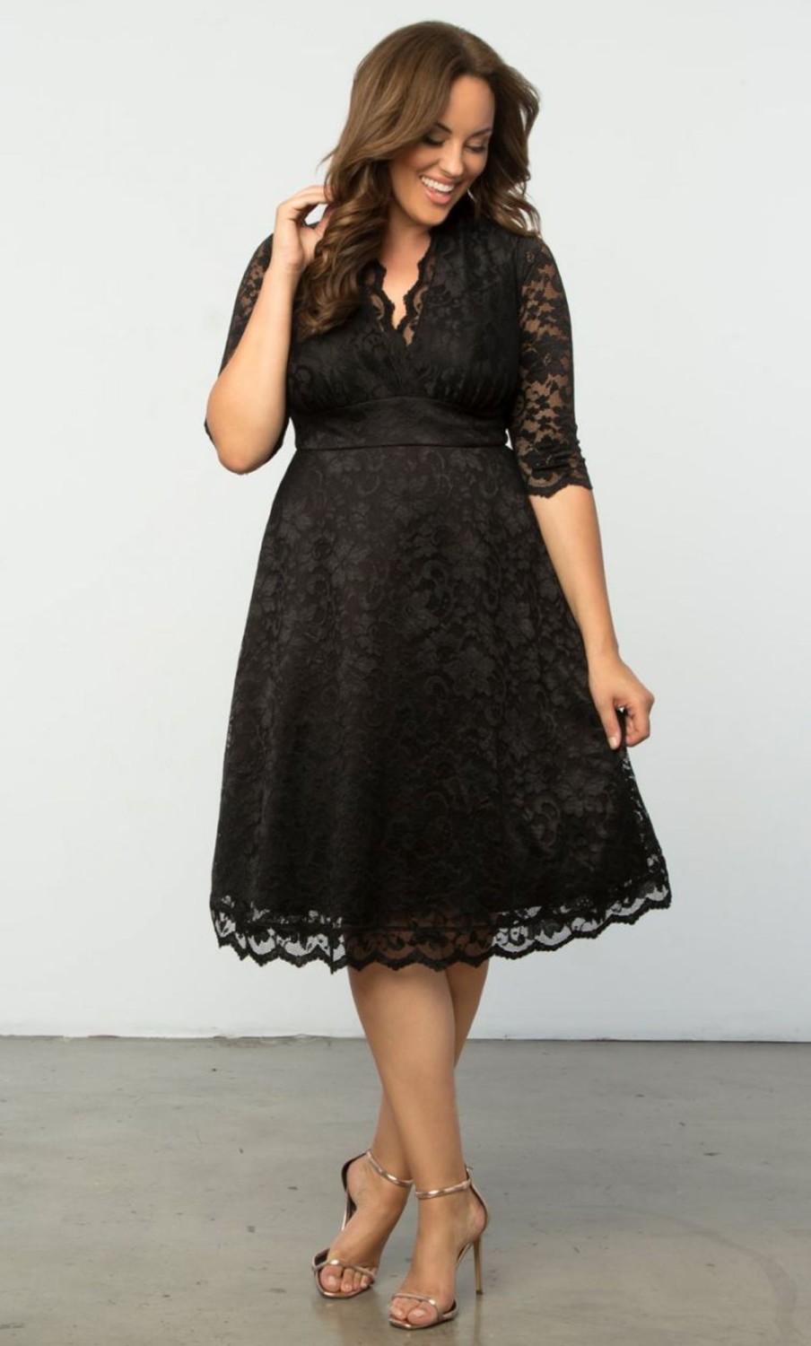 Plus Size Kjoler TP Kjoler | Mademoiselle Lace