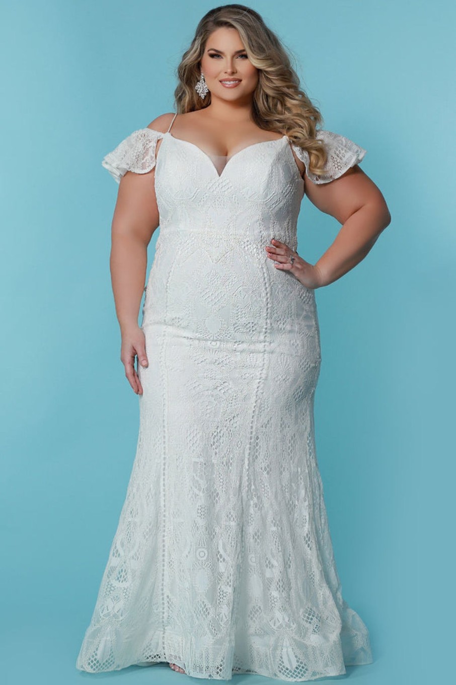 Plus Size Kjoler TP Kjoler | Plus Size Celeste Brudekjole