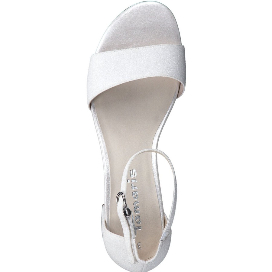 Tilbehor TP Kjoler | Sandalette - Tamaris - White Glam